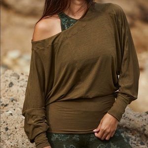 Free People Featherweight Long Sleeve Top Size XS